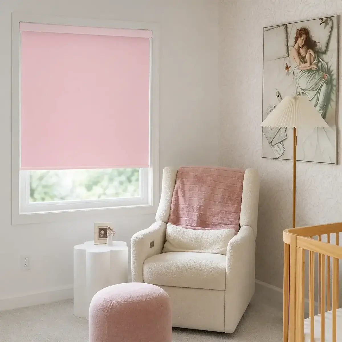 SOVOEN Huevelle Custom Motorized 100% Blackout Roller Shades