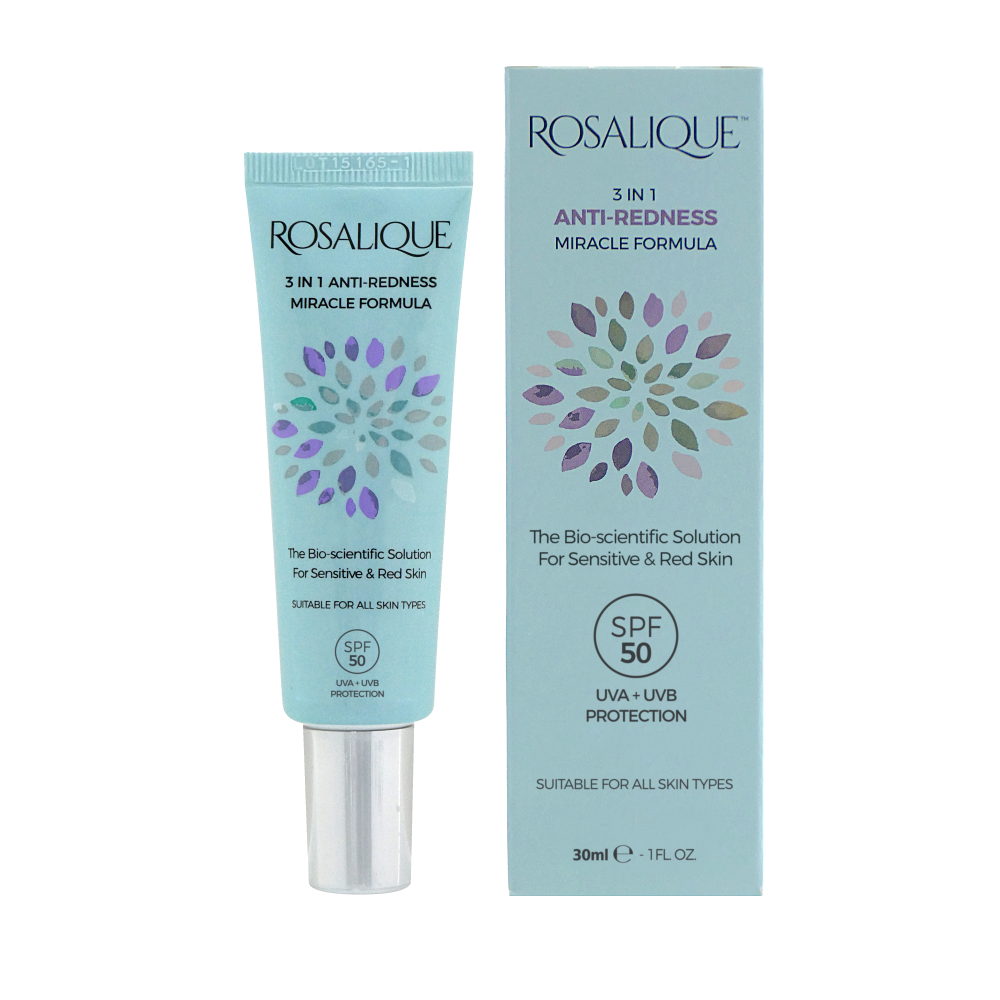 Rosalique 3 in 1 Anti-Redness Miracle Formula SPF50